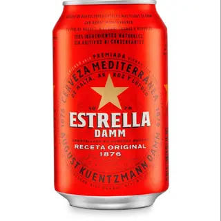 Estrella damm lata 330ml