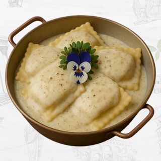 Ravioli Cordero y alcachofa