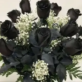 ¡NOVEDAD! BOUQUET ROSAS NEGRAS