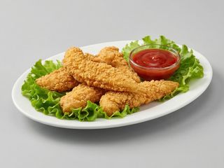 Tiras De Pollo Crujientes