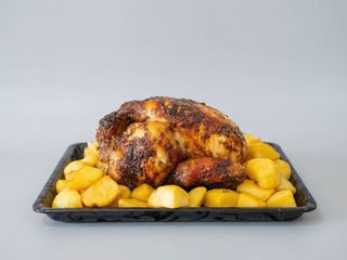 Promo 2 Pollos Asados Con Patatas.