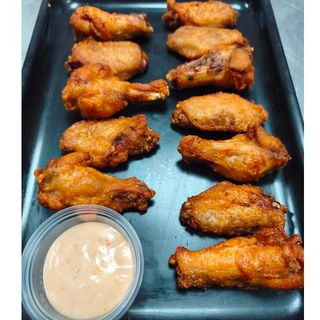 Alitas De Pollo Con Salsa Oregón (12Uds.)