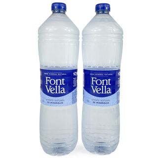 Pack Botellas Agua Font Vella 1.50l (2 uds)