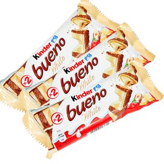 Pack Chocolatina Kinder Bueno White (3 uds.)
