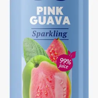 Bonsu sparkling pink guava juice