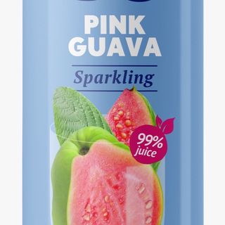 Bonsu sparkling pink guava juice