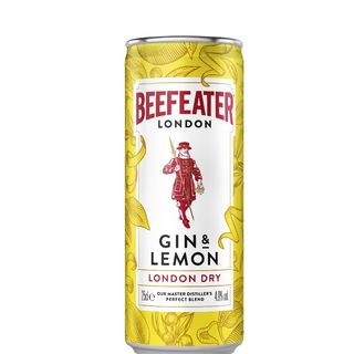 Beefeater gin & lemon