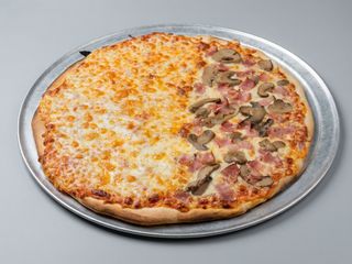 Pizza de 40cm ,2 mitades a tu gusto 