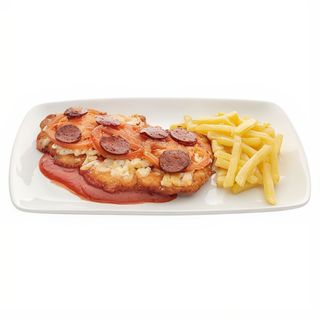 Milanesa Calabresa de Ternera