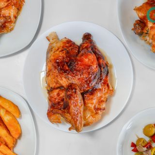 Medio Pollo Asado