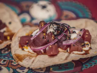 Tacos Atún Picante