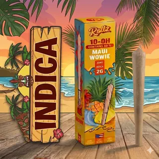 Pre-Roll 10-OH 2g - Maui Wowie Indica