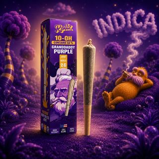 Pre-Roll 10-OH 2g - Granddaddy Purple Indica