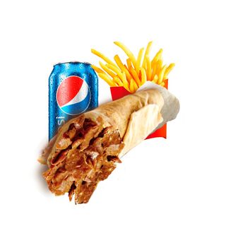 menú solo carne durum