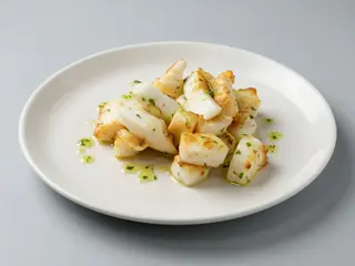 Txocos De Calamar A La Plancha