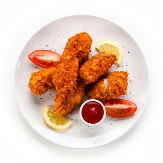 Alitas De Pollo Fritas (6 Uds.)