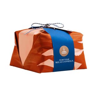 Panettone con manzana confitada y polvo de canela 1KG