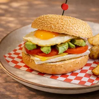 Bagel Avocado