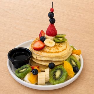Tortita frutal