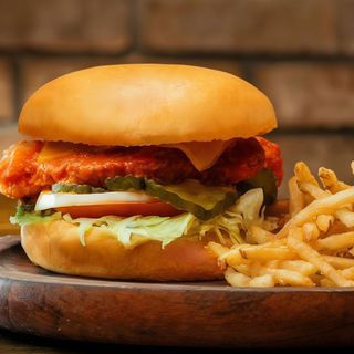 Hamburguesa Doble Pollo O Ternera O Mixto 