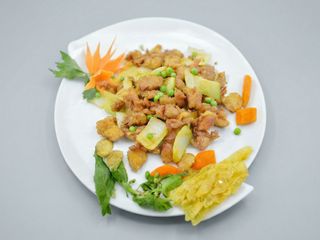 42a - pollo con salsa curry