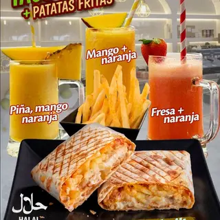 Taco + batido a elegir