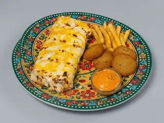 MENU TACO FALAFEL GRATINADO ESPECIAL