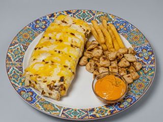 MENU TACO PECHUGA DE POLLO GRATINADO ESPECIAL