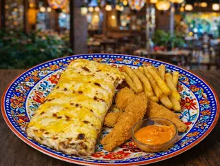 MENU TACO POLLO CORIGENTE CRISPY GRATINADO ESPECIAL