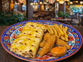 MENU TACO POLLO CORIGENTE CRISPY GRATINADO ESPECIAL