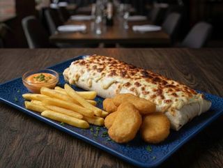 MENU TACO XL NUGGETS GRATINADO