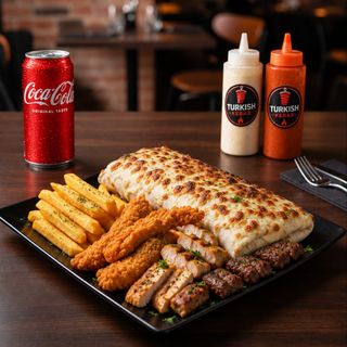 MENÚ TACO XL 3 REYES GRATINADO