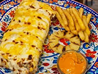 MENÚ TACO XL HAWAIANO GRATINADO ESPECIAL