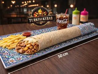 MENU XXL DURAM TURKISH..CASI MEDIO METRO