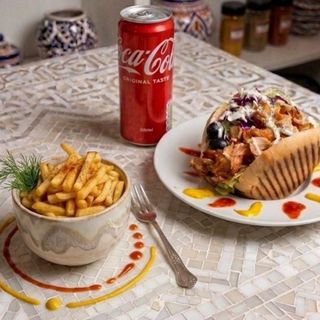 MENU DONER PITA SOLO CARNE