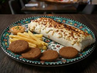 MENU TACO XL FALAFEL GRATINADO