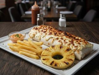 MENU TACO HAWAIANO GRATINADO