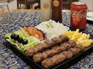MENU PLATO DE SHISH KEBAB