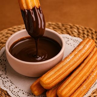 Menú Churros Con Chocolate Artesanal