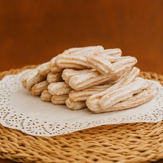 Ración De Churros En Chocolate Blanco (Para 2 Personas 300 gr.)