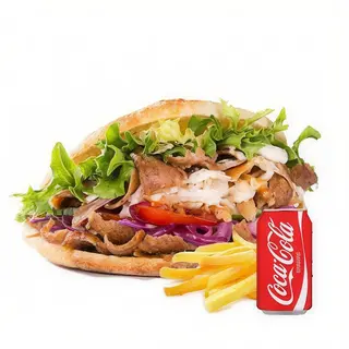 Menú Döner (Pan de Pita) Abierto