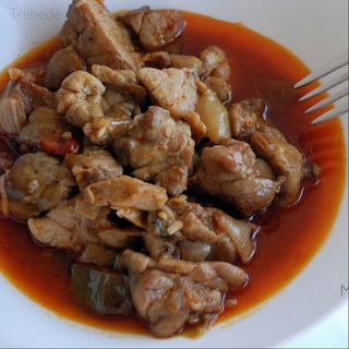 Mollejas Ternera Guisada A La Leonesa