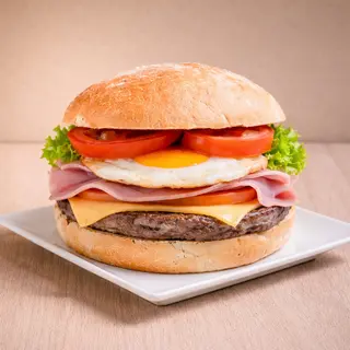 Hamburguesa De Pollo Especial