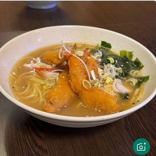 Ramen Langostinos panko