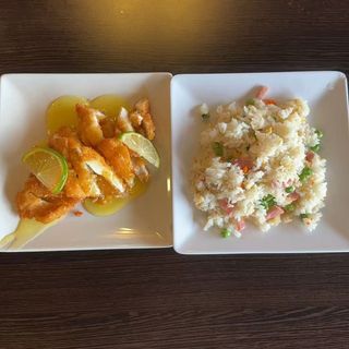 Combo Pollo lima + arroz frito