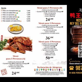 Combo Ternera curry + arroz frito