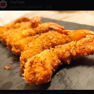 langostinos panko 8 piezas