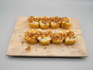 Salmon frito con queso(8Und.)