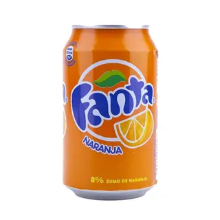 Fanta Naranja lata 330ml.