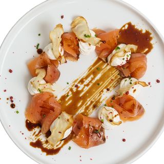 carpaccio di salmone